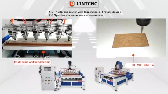 Gran oferta 1325 1520 1530 máquina enrutadora CNC para carpintería industria de muebles